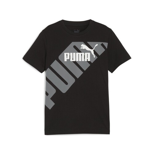 Puma - PUMA POWER GRAPHIC TEE B - Noir