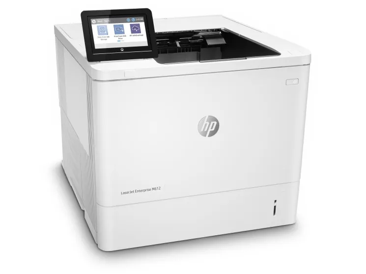 HP LaserJet Enterprise M612dn - Printer - S/H - Duplex - laser - A4/Legal - 1200 x 1200 dpi - op til 71 spm - kapacitet: 650 ark - USB 2.0, Gigabit LAN, USB 2.0 vært
