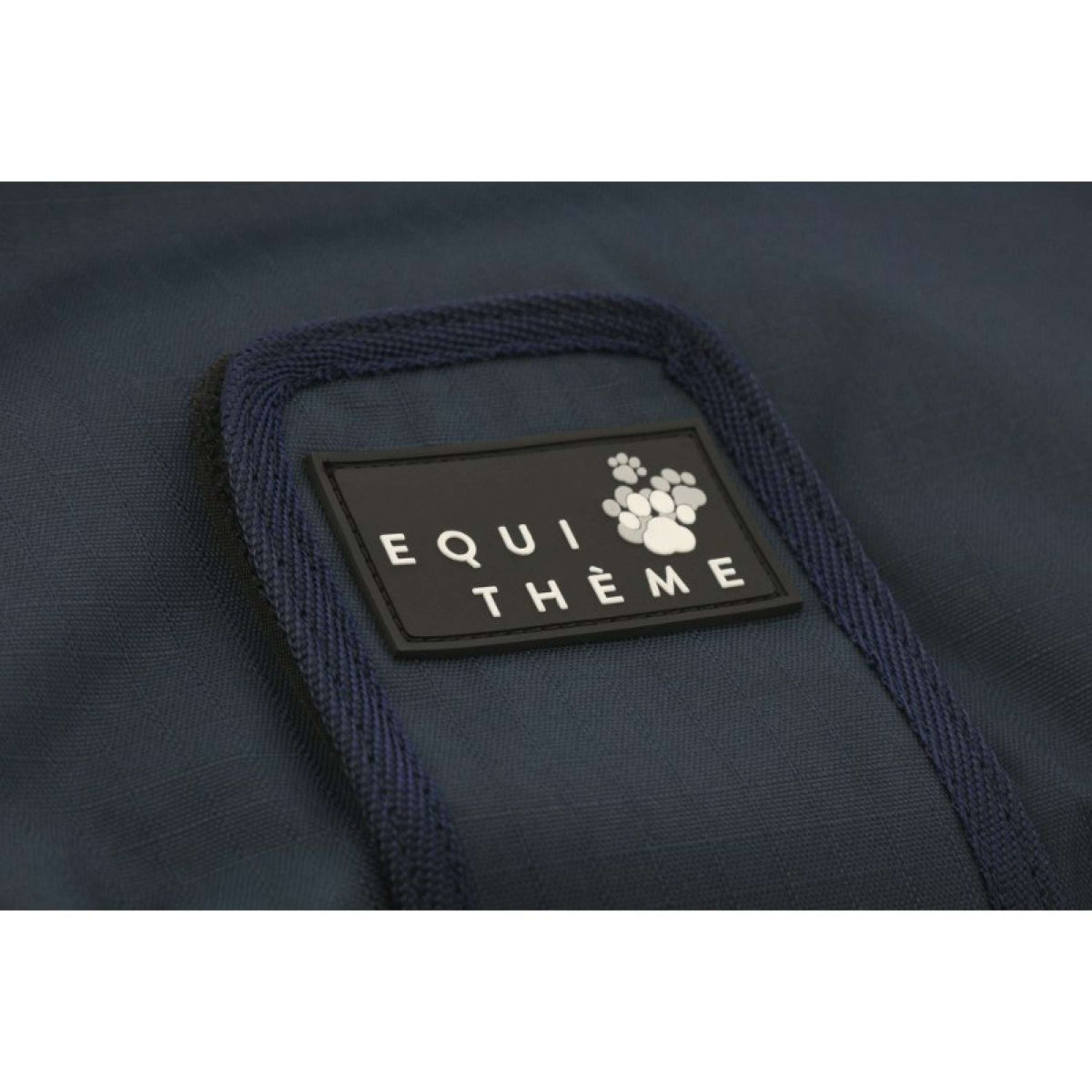 EQUITHÈME Hondendeken Tyrex 600D 220g Navy/Groen