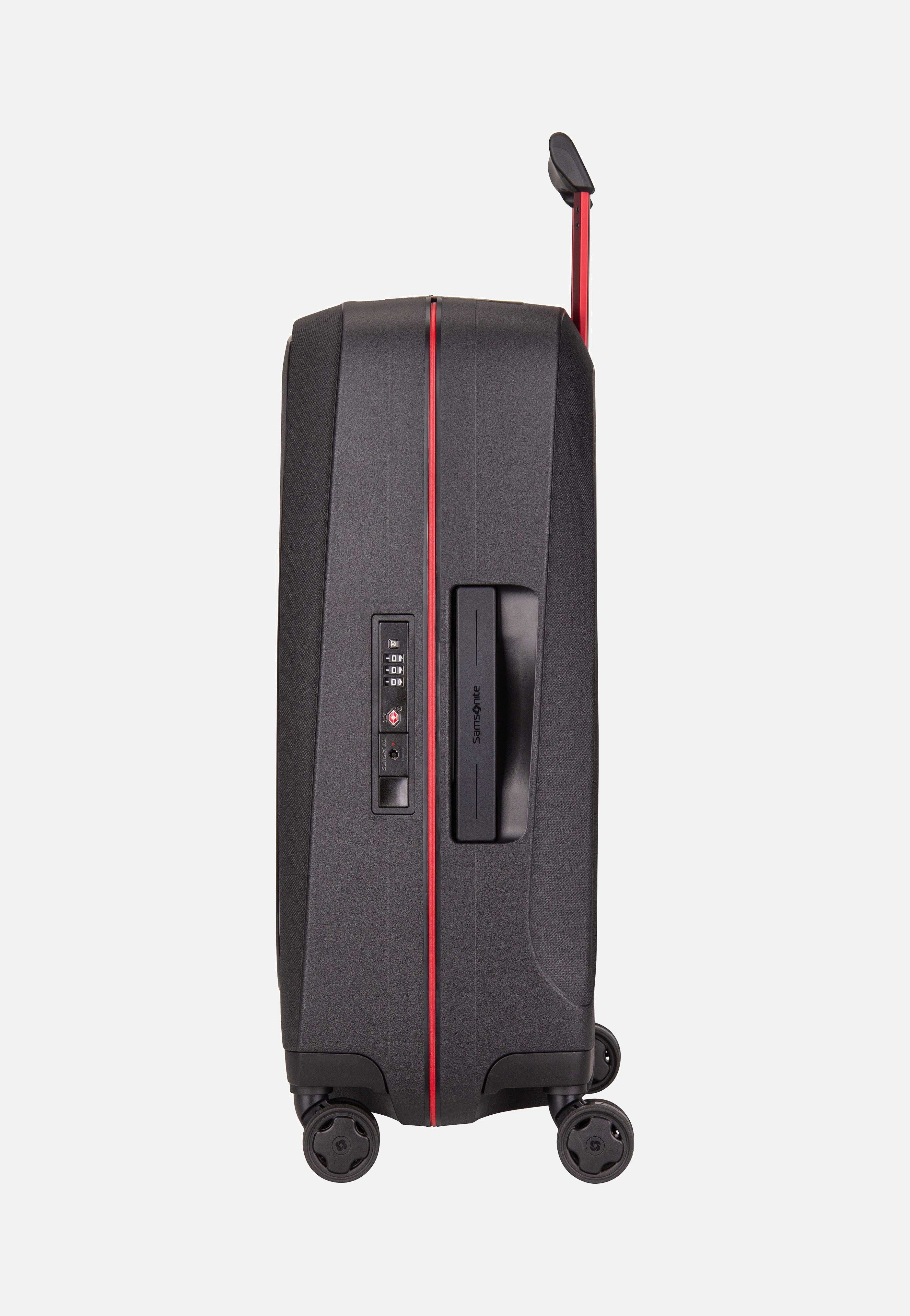 Essens Spinner 55 Charcoal/Red - Koffer