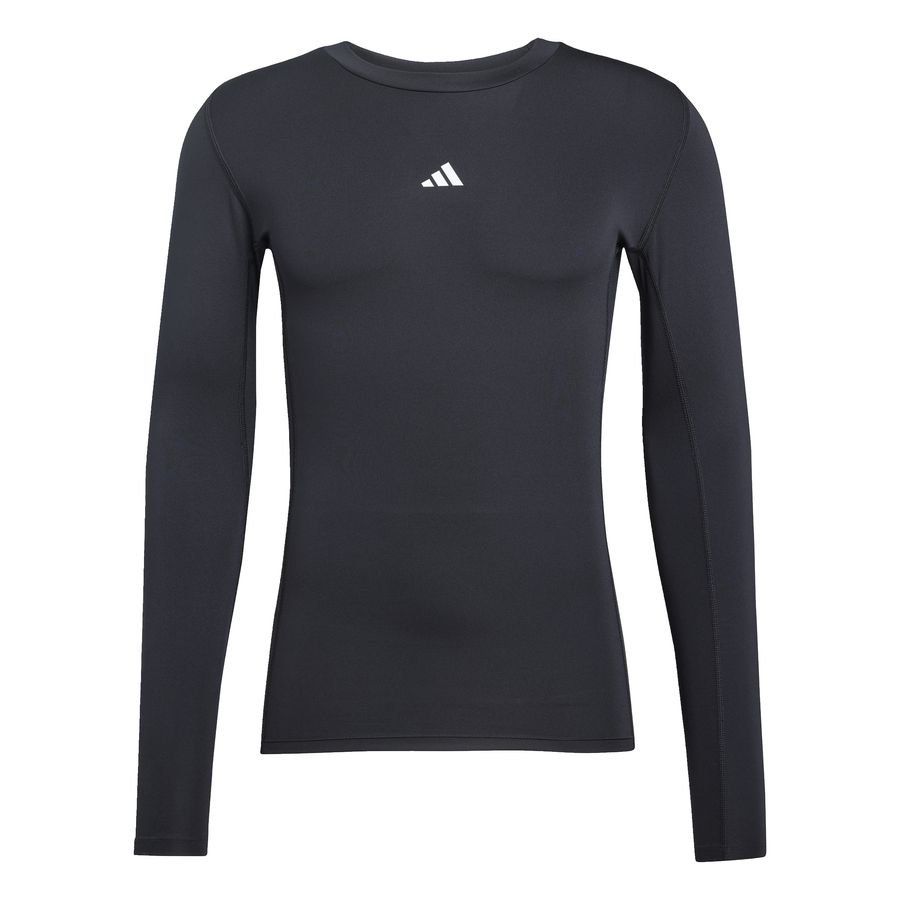 adidas Baselayer Techfit - Noir Manches Longues