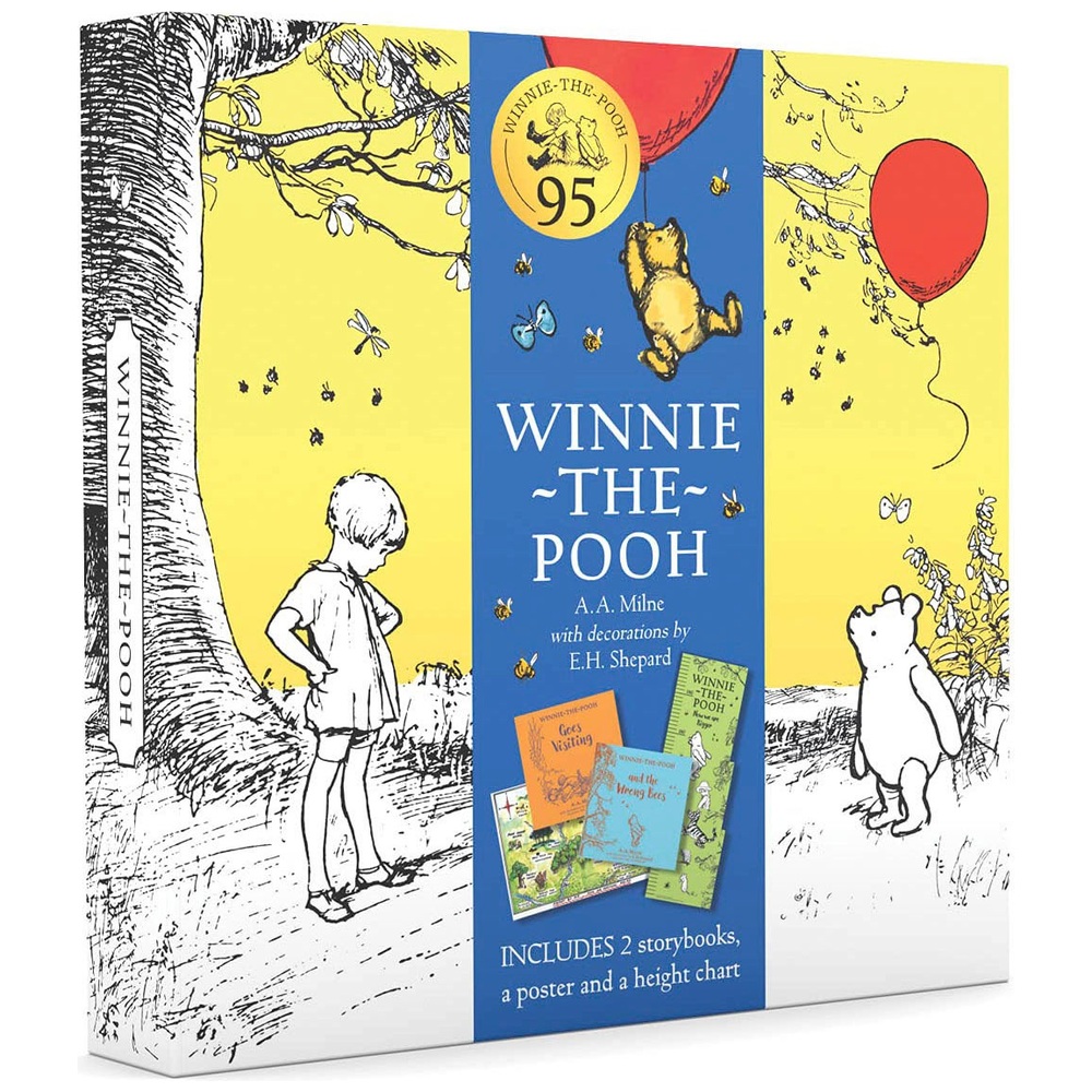 Winnie Puuh Buchgeschenkset mit 2 Bilderbüchern