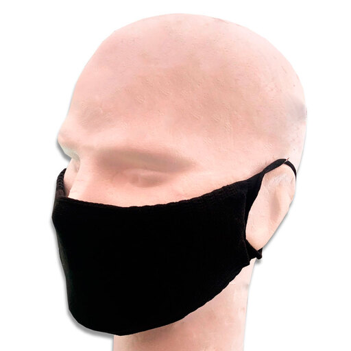 Máscara facial preta Valentino Rossi 46