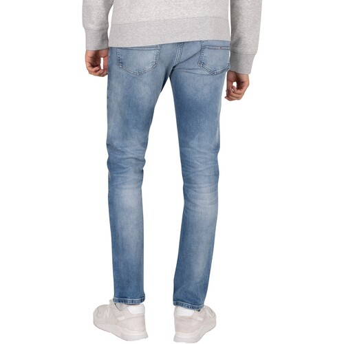 Tommy Jeans - Vaqueros Austin Slim Azul