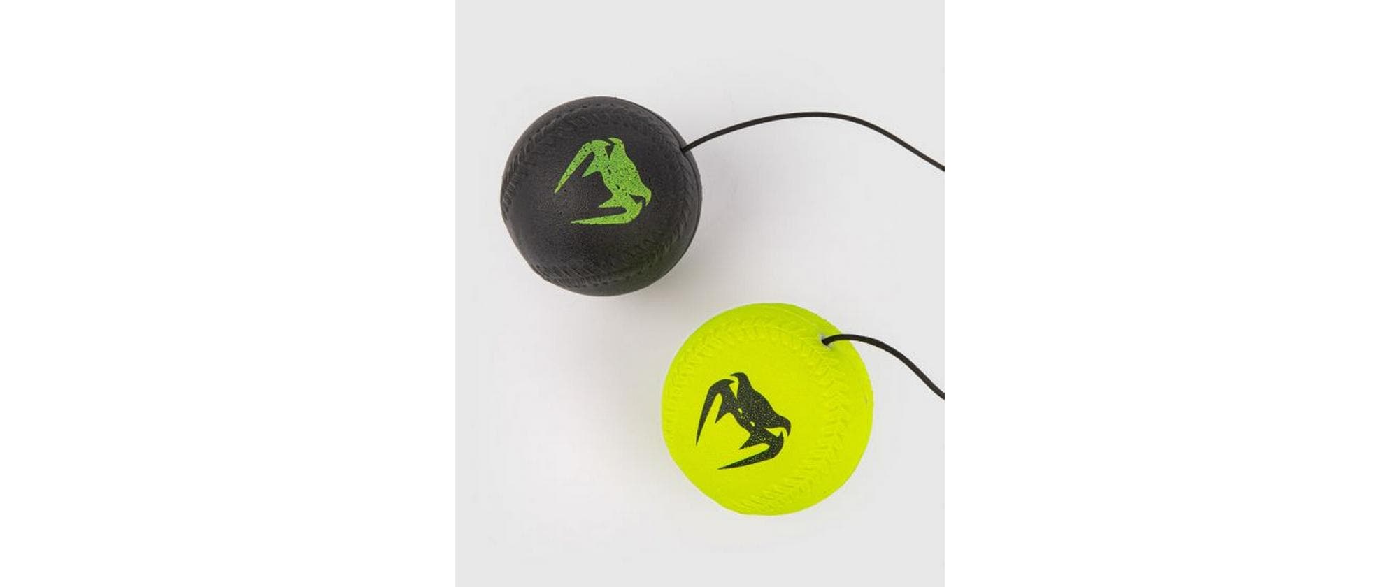 Reflex Ball, 2 GummibälleTrainingszubehör für Profiboxer und Athleten