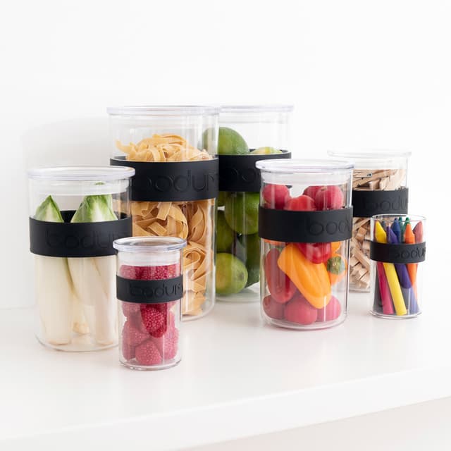 12 stk. opbevaringssæt. 4 x 0.25 l Bodum PRESSO