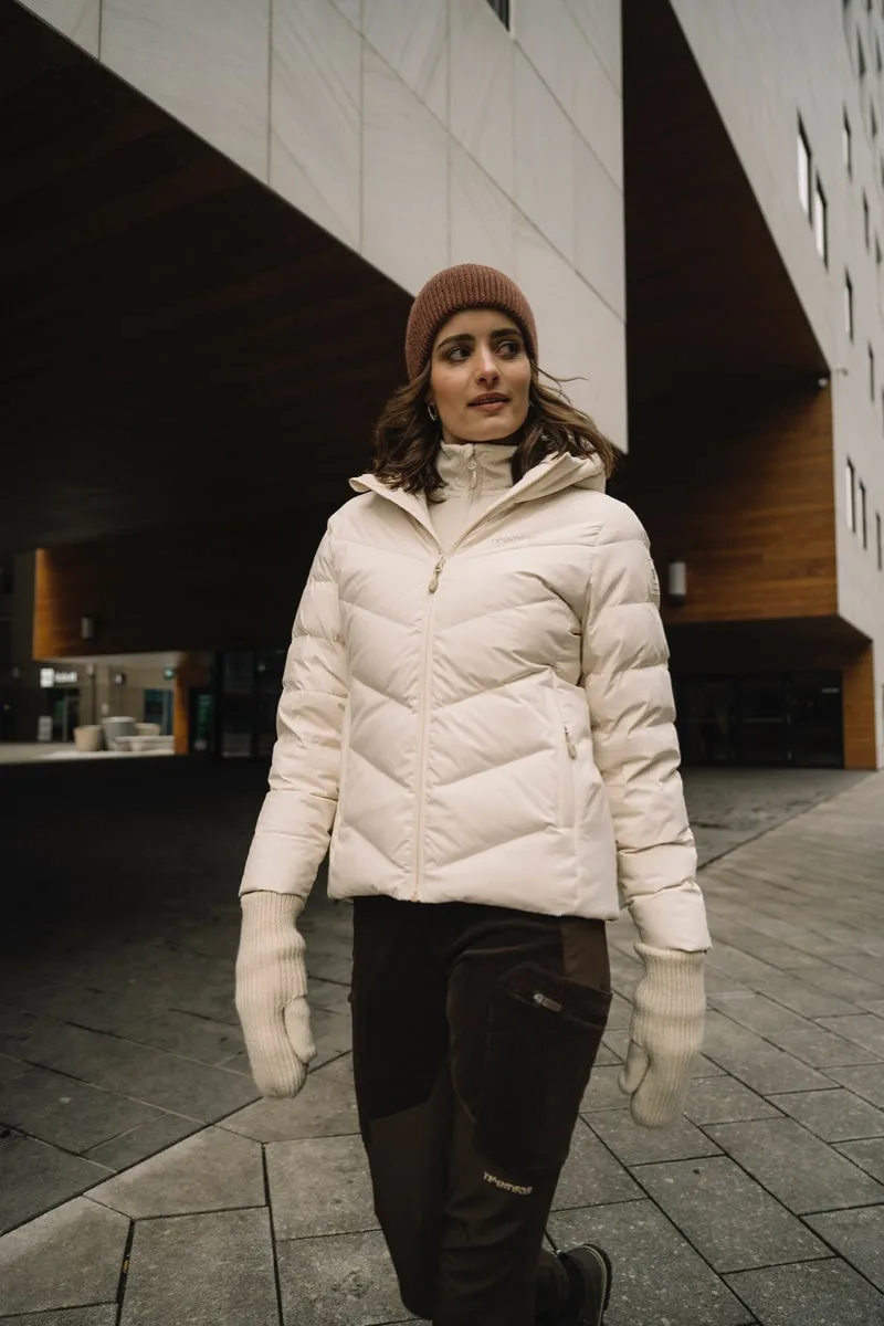 Twentyfour Finse Origin Dunjakke D Gråhvit