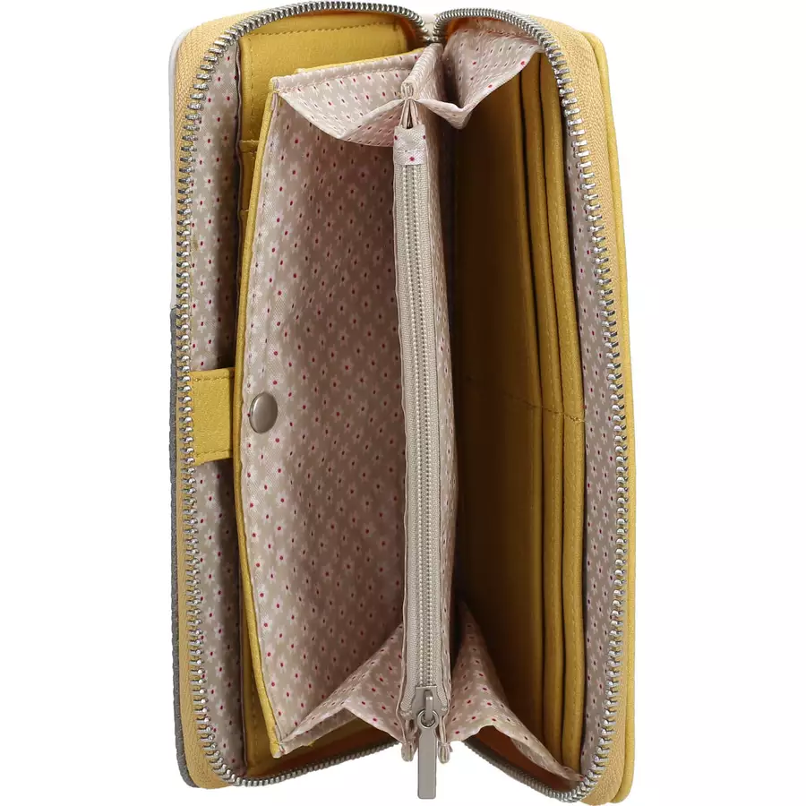 zwei Jana J2 - Geldbörse 12cc 20 cm lemon