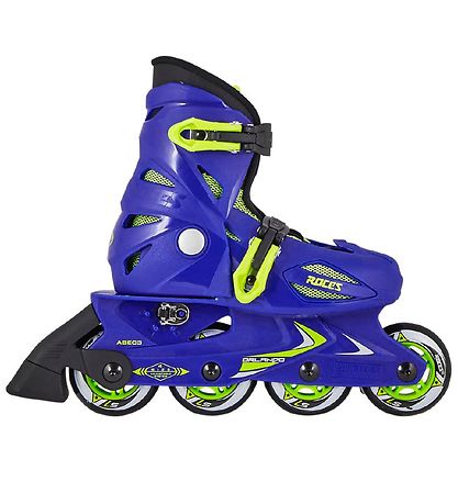 Roces Rollschuhe - Orlando III - Blau/Limette - Inlineskates