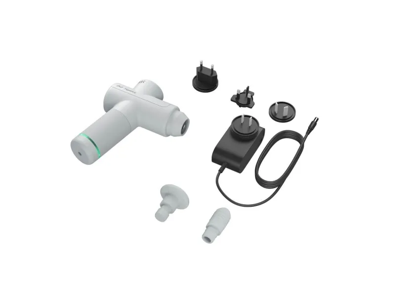 HyperIce 55205-001-00, Perkussiv massage, Universel, Hvid, Knapper, Batteri, 40 W