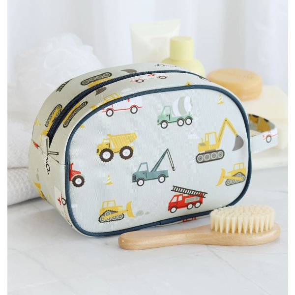 A Little Lovely Company Toilettas - Vehicles - Lichtblauw