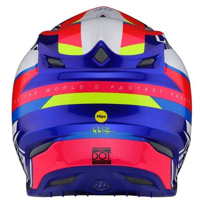 Casque cross TroyLee design SE5 ECE COMPOSITE OMEGA MIPS 2023 - Bleu