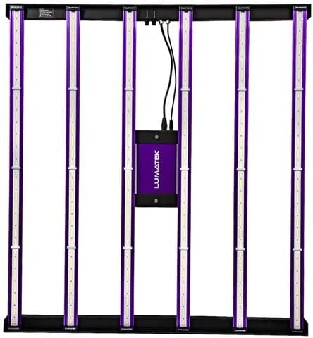Weedness Lumatek LED ZEUS 600 Watt PRO 3.1 - LED Panel Pflanzenlampe Vollspektrum Growbox Grow Light Pflanzenlicht Zimmerpflanzen
