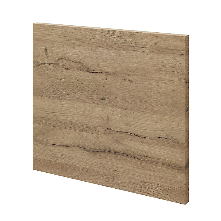 Côté de remplacement pour hotte Goodhome Pachira décor chêne H. 32 cm x l. 36 cm x Ep. 18 mm