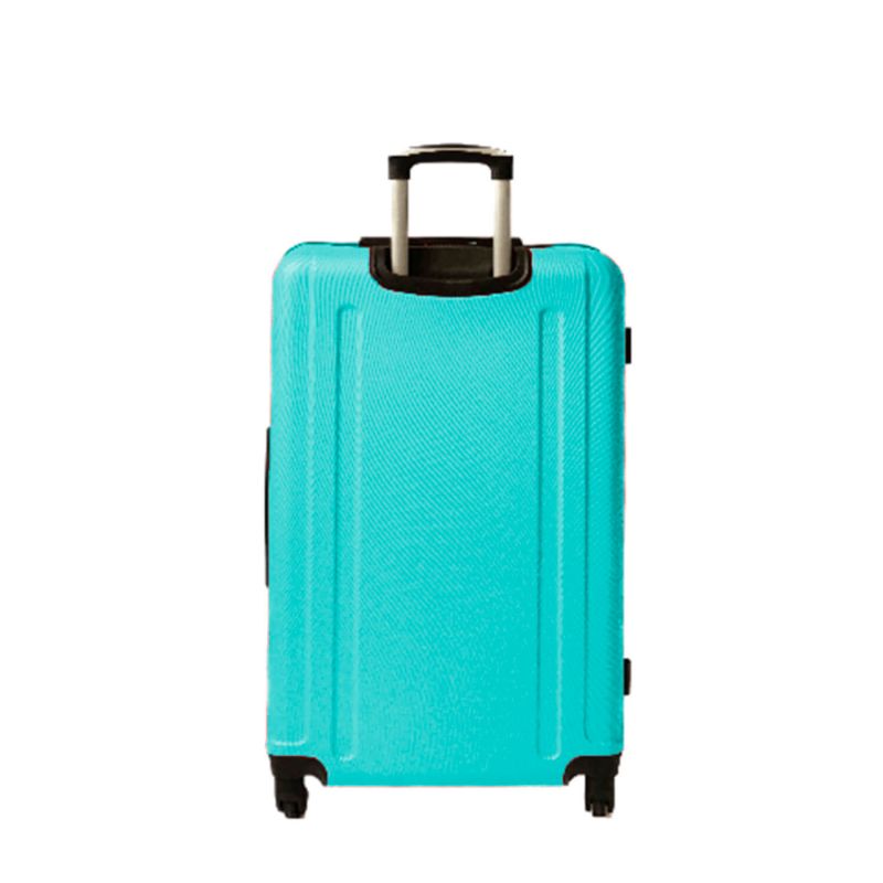Lot de 4 valises rigides FG671 45, 55, 65 et 75 cm Turquoise