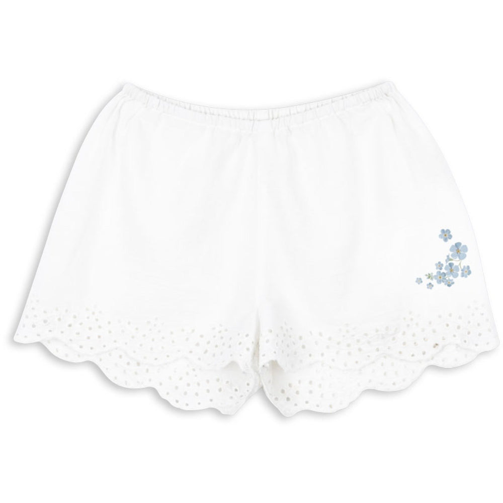 Køb Konges Sløjd Optic White RHW X KS Fiori Shorts GOTS