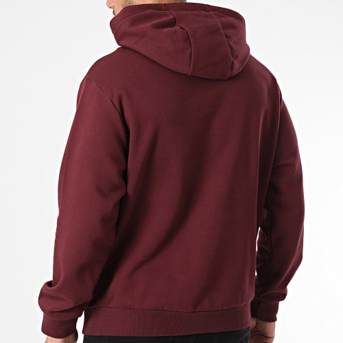 Sweat Capuche Relaxed Fit 007FN Bordeaux