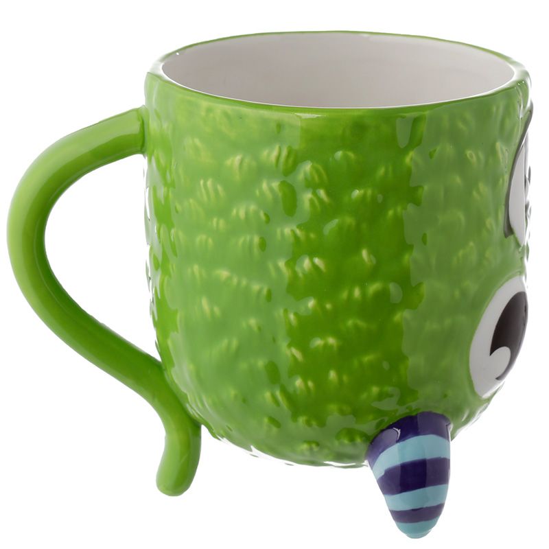 Caneca Invertida - Monstros Verde
