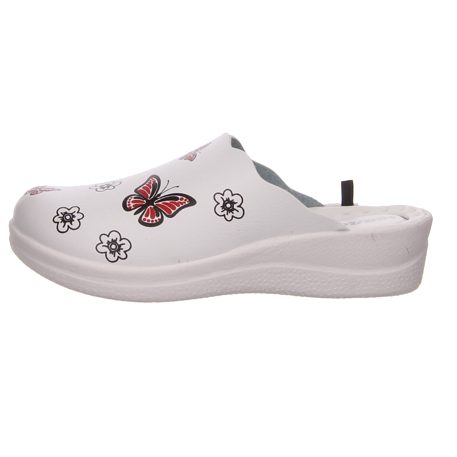Becker Clogs weiß weiss/weiss kombi
