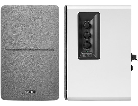 EDIFIER - Enceinte amplifiée 2.0 Studio r1280db 2.0 - enceintes bluetooth blanc/argenté