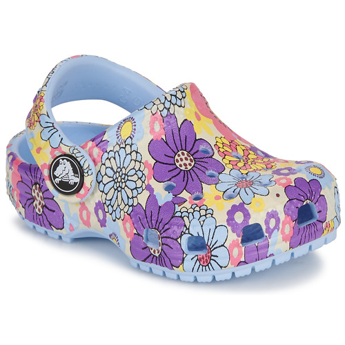 Crocs - Classic Retro Floral Clog T Azul / Multicolor