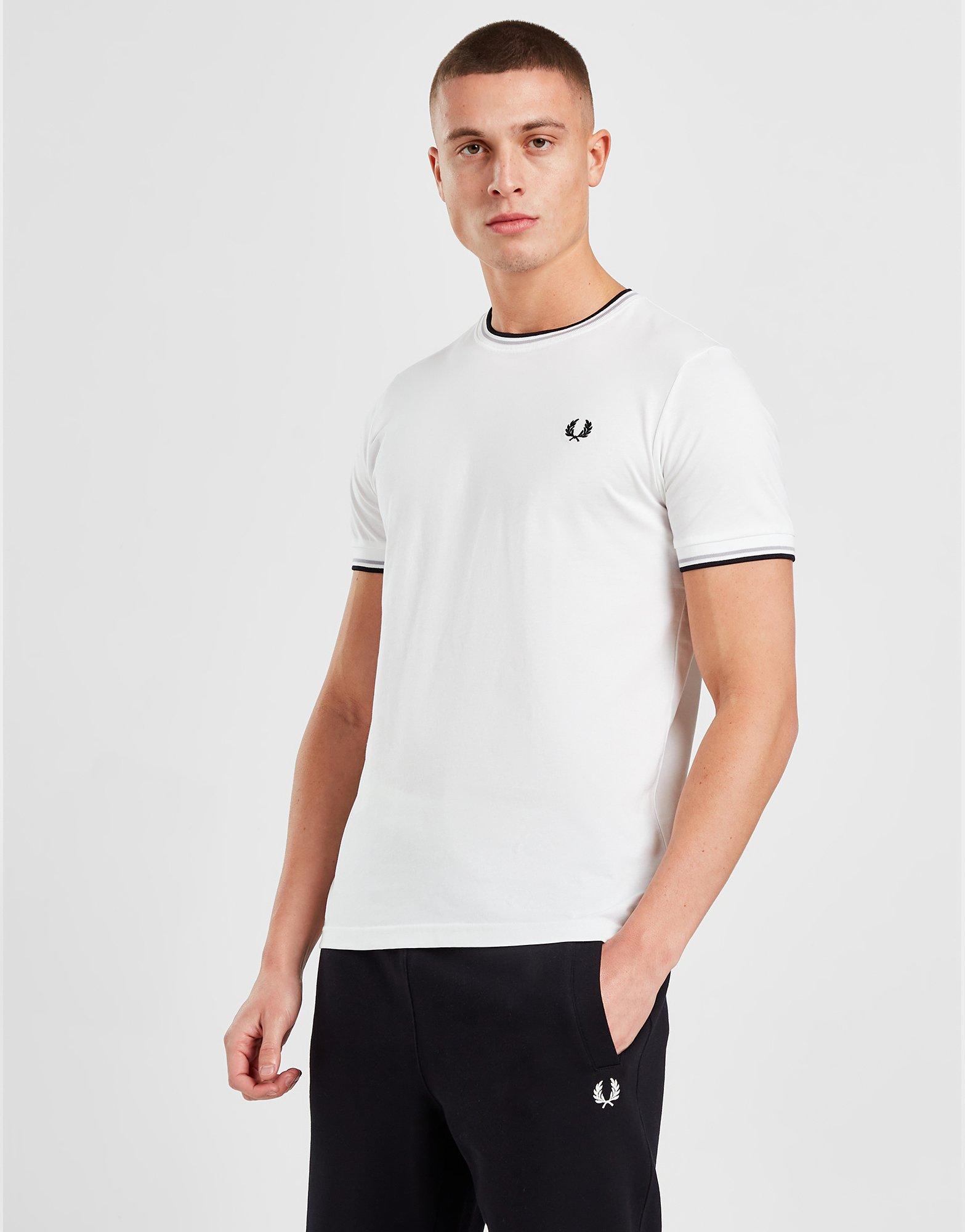 Fred Perry T-Shirt Double Liseré Homme
