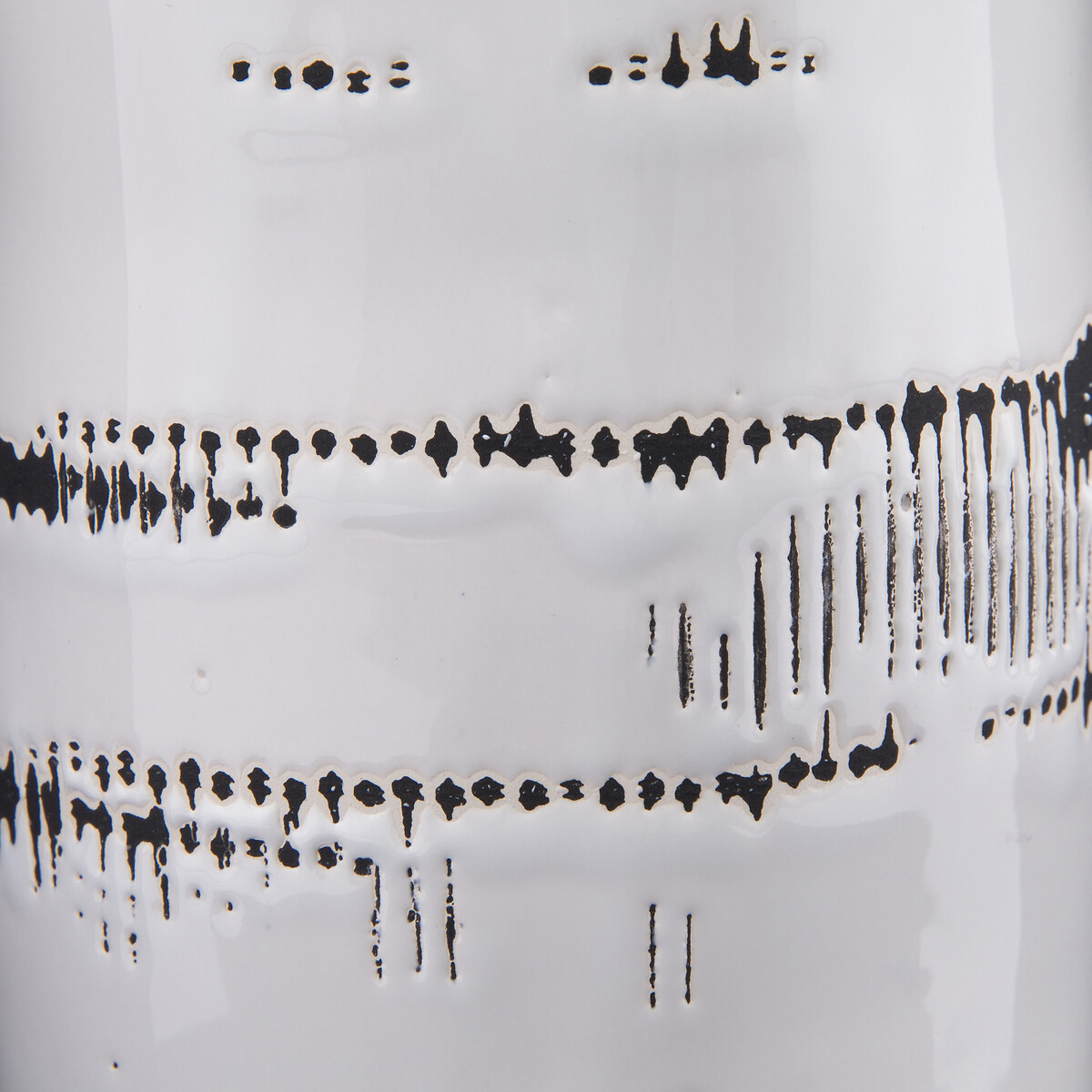OTTO STUDIO PARA AM.PM<br>Vaso de cerâmica vidrada, A25,5 cm, Bruto