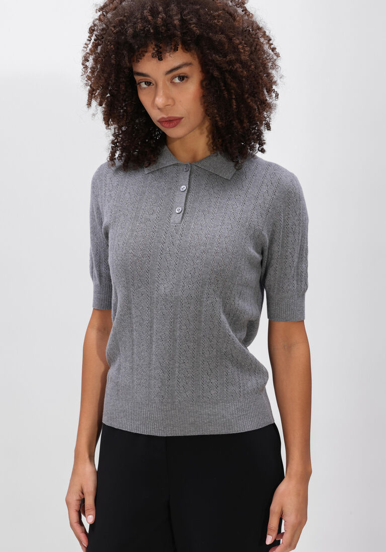 grijze lisa yang trui cristine sweater