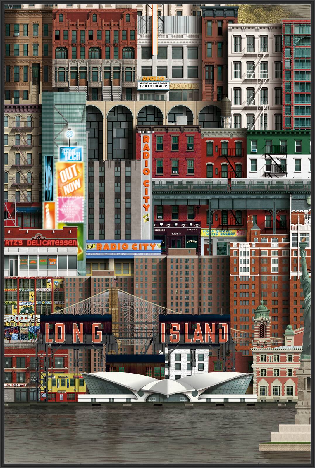 New York III by Martin Schwartz - Open Edition.
