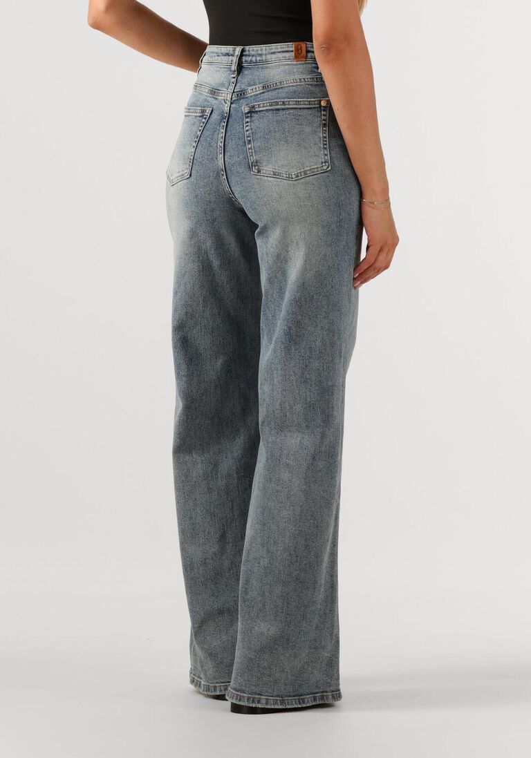 lichtblauwe janice wide jeans mason