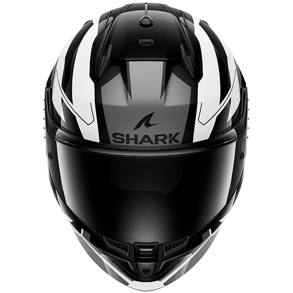 Shark - Casque D-Skwal 3 Sizler Gris brillant / Blanc / Noir