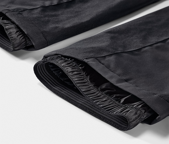 High-Waist-Skihose, schwarz