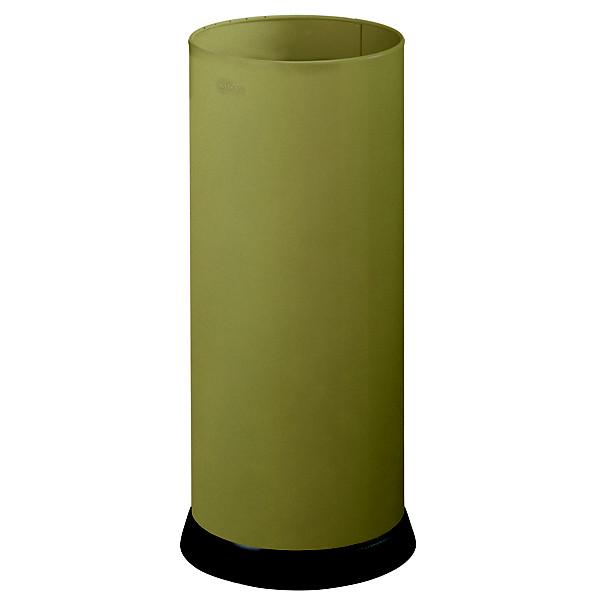 Porte-parapluies kipso - classique - 28 l - gris olive 7002 mat texture