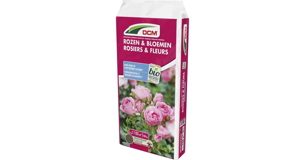 DCMMeststof Rozen & Bloemen 10 kg  (Tot 125 m²)