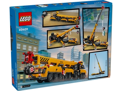 LEGO Gele mobiele bouwkraan (60409)