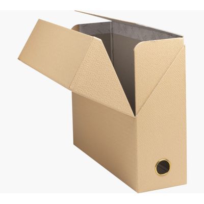 Exacompta OfficeByMe - Boîte de transfert - dos 90 mm - beige
