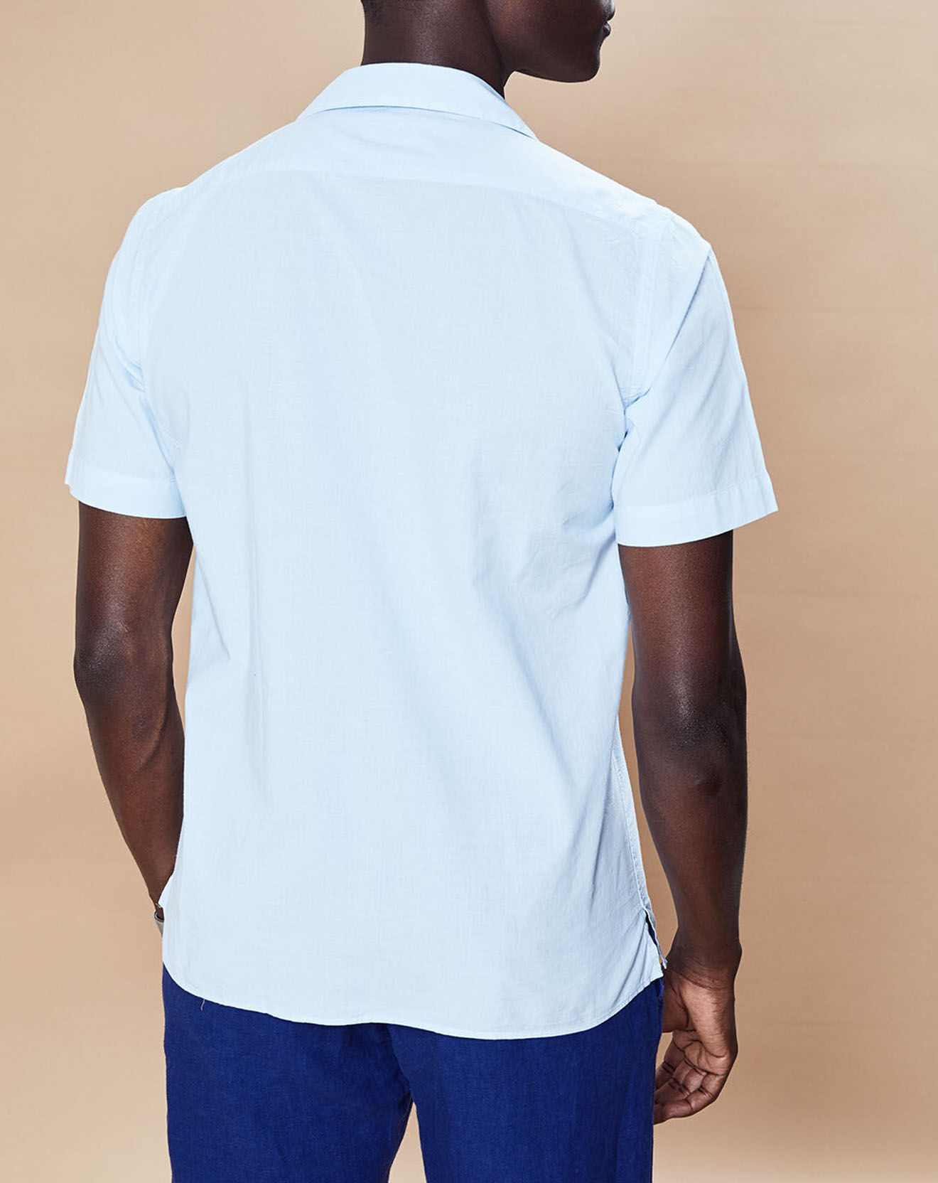 Hartford Chemise Slim Fit Slam 02 Mc Pat bleu azur