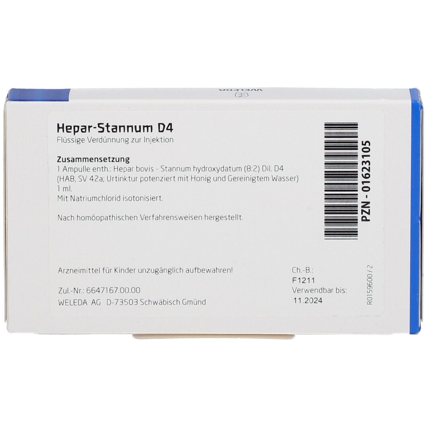 Hepar Stannum D4