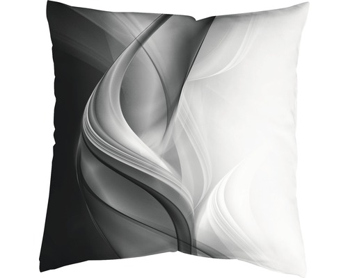 Kussenhoes Hally grijs 40x40 cm