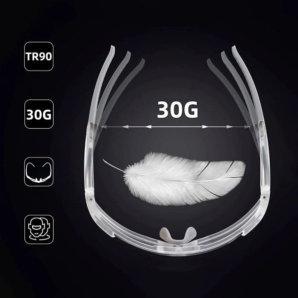 Rockbros Photochromic Cykelbriller, Transparent