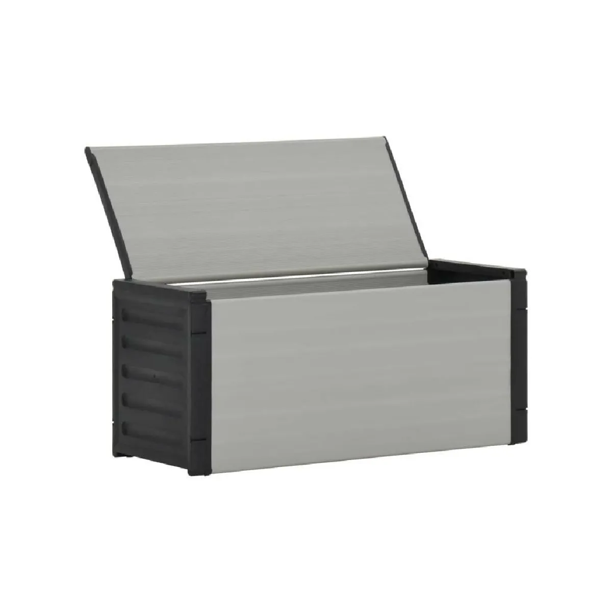 Vente-Unique - Gris - Armoire 85x34x40 cm