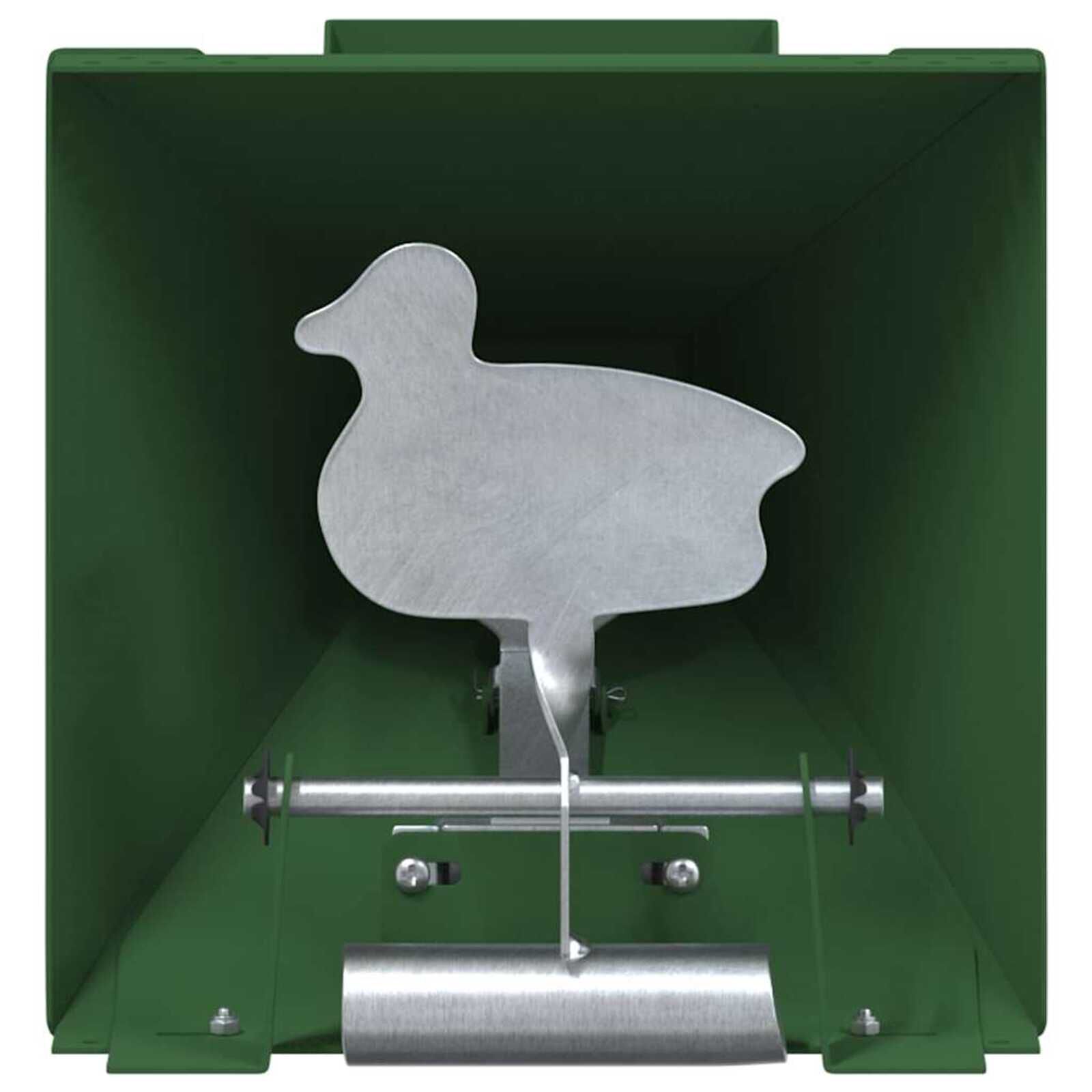 vidaXL Kogelval Groen 14 x 14 x 19 cm Staal