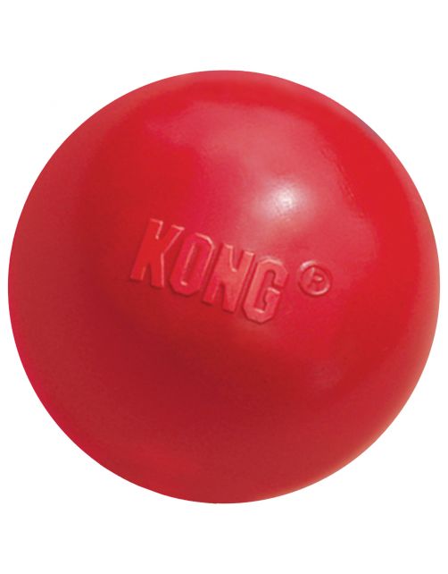 Kong Speeltje Rubber Bal Rood - Hondenspeelgoed
