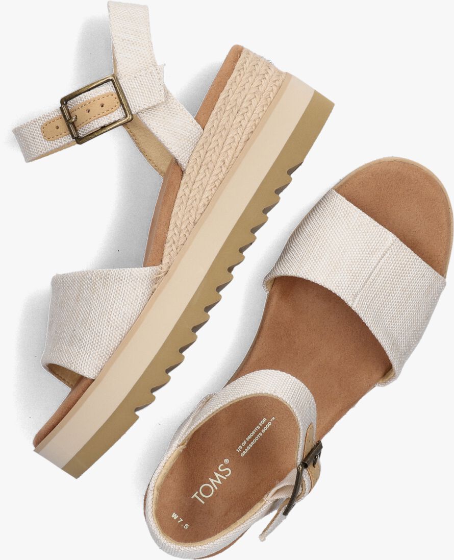 TOMS beige toms sandalen diana