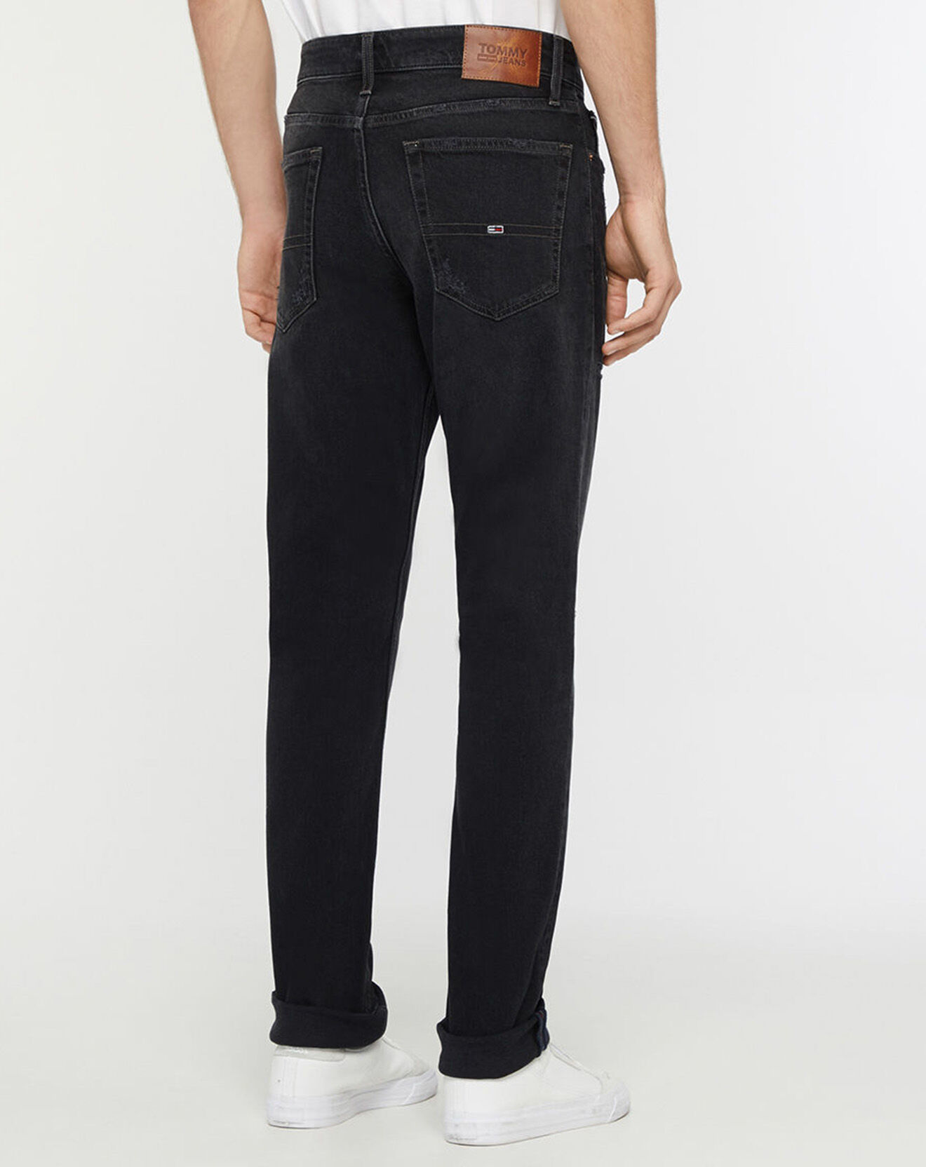 Tommy Jeans Jean Slim Scanton noir