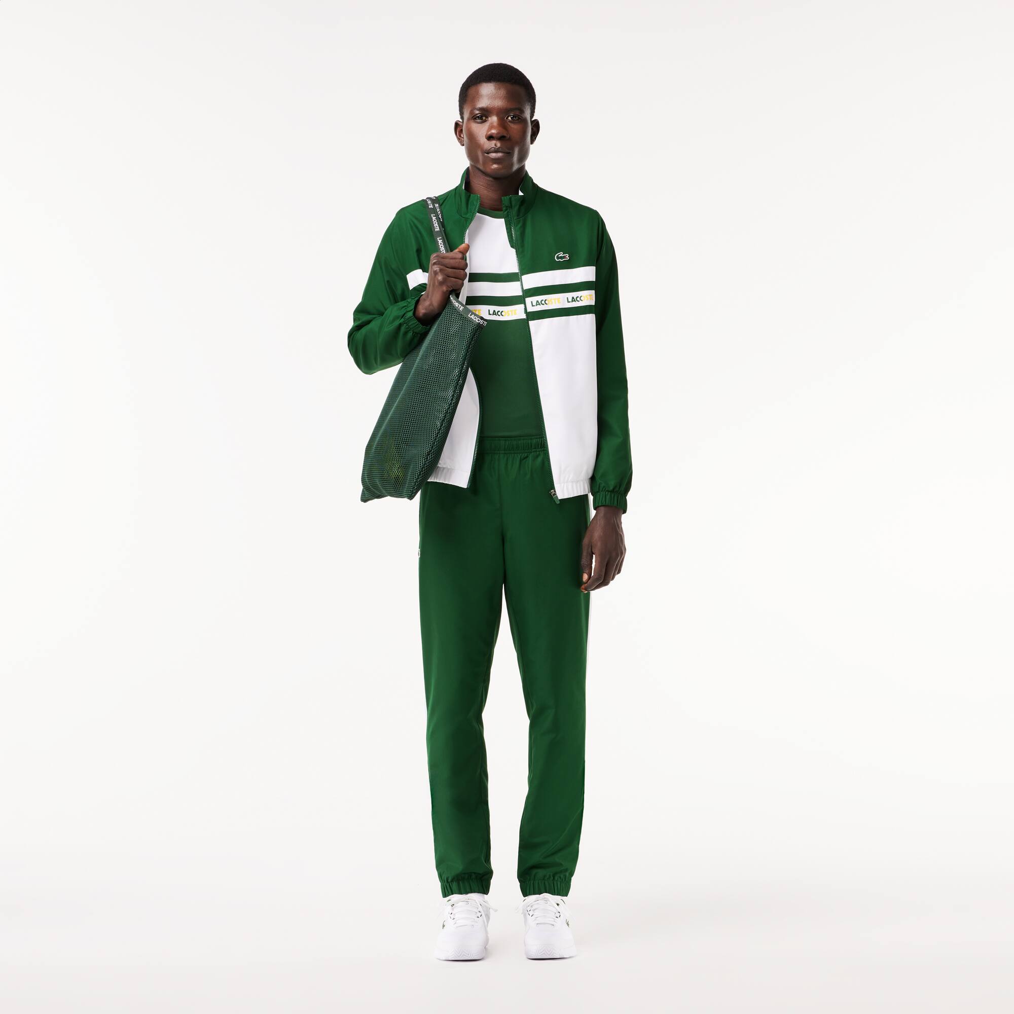 Survêtement Tennis Sportsuit avec bande siglée Ensembles de survêtement - Vert - Lacoste - Homme