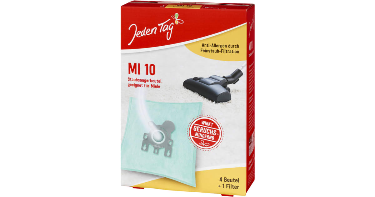 Jeden Tag Staubsaugerbeutel MI10