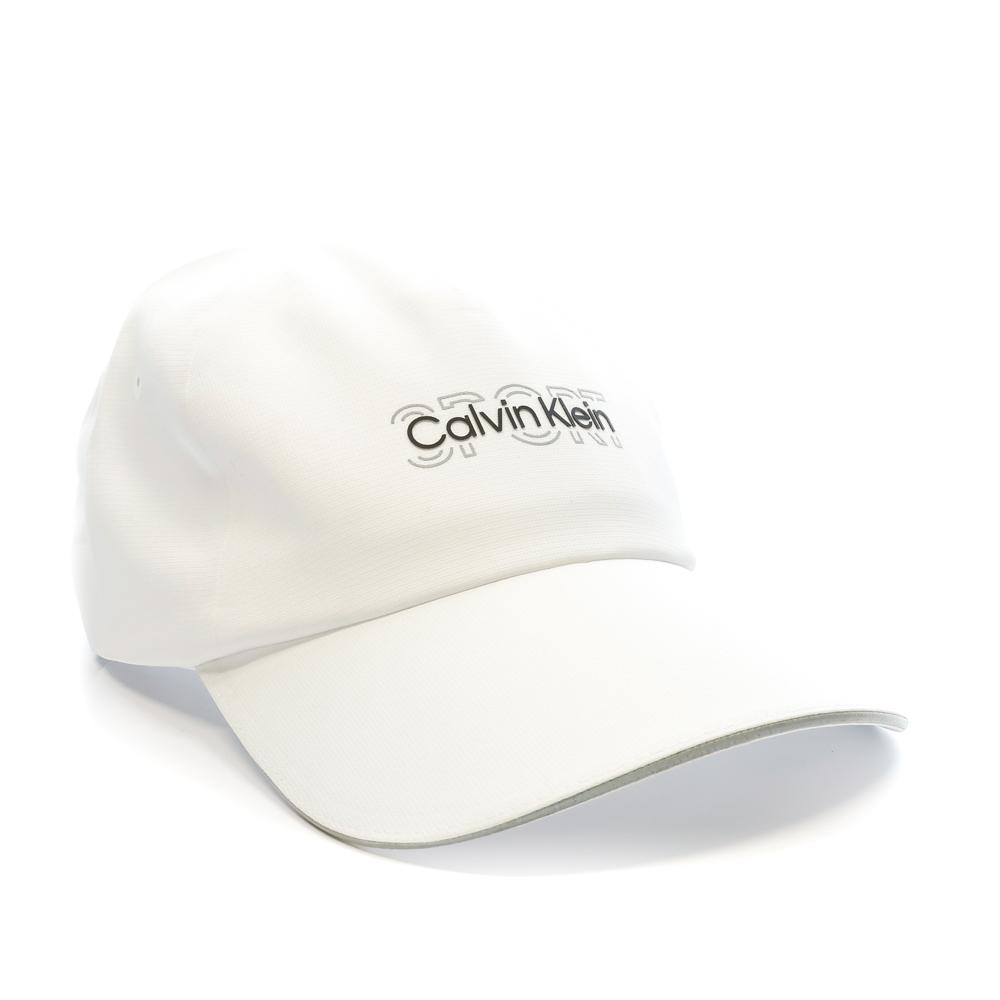 Calvin Klein Jeans Casquette Blanche Mixte Calvin Klein Jeans 6 Panel Classic