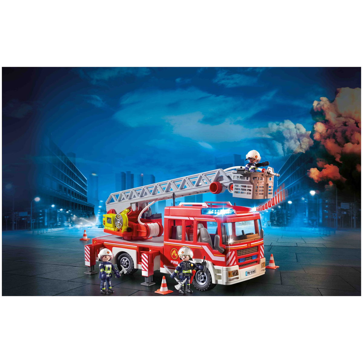 PLAYMOBILPLAYMOBIL   City Action 9463 Feuerwehr Leiterfahrzeug