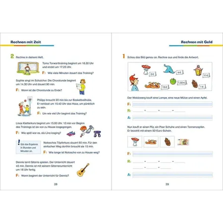 Tessloff Fit für die Schule: Das kann ich! Textaufgaben einfach lösen 2. Klasse